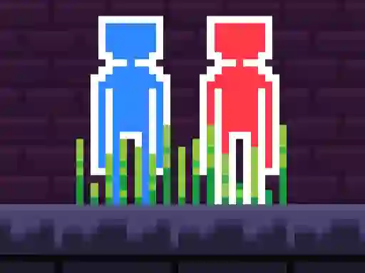 Red Stickman and Blue Stickman — free online game