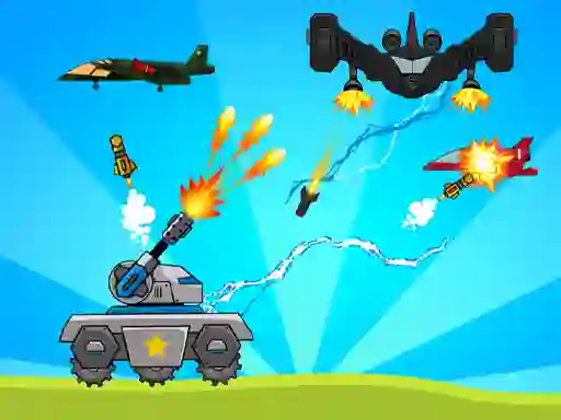 Tank War Defense — free online game