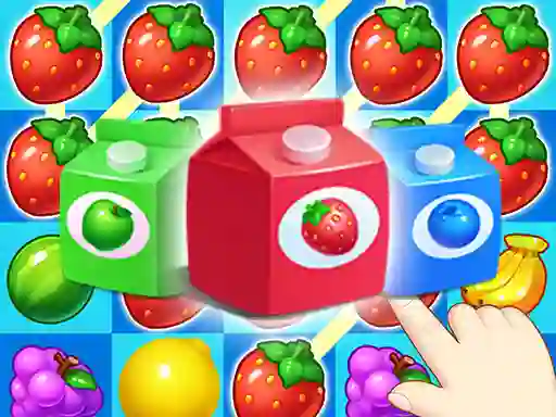 Fruit Candy Milk Connect — free online game