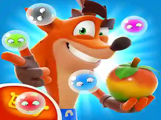Crash Bandicoot Bubbles — free online game