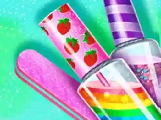Candy Nail Art Fashion Salon — free online game