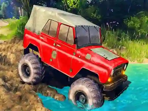 Logħba Offroad Jeep 4х4 Hill Climb onlajn