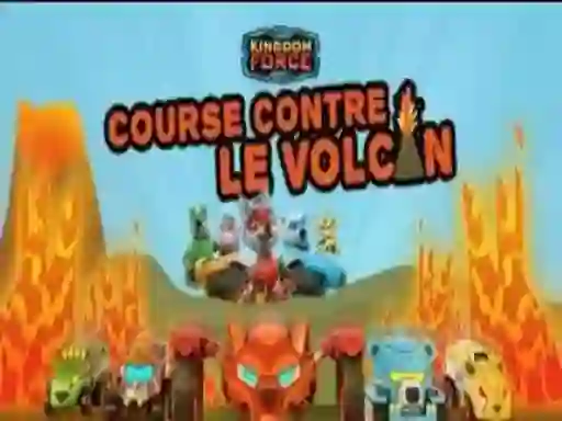 Kingdom Force Course contre le volcan — δωρεάν online παιχνίδι