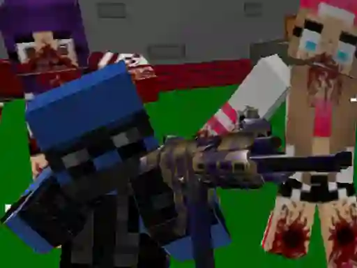 Blocky Combat Special Forces: Zombie Apocalypse — free online game