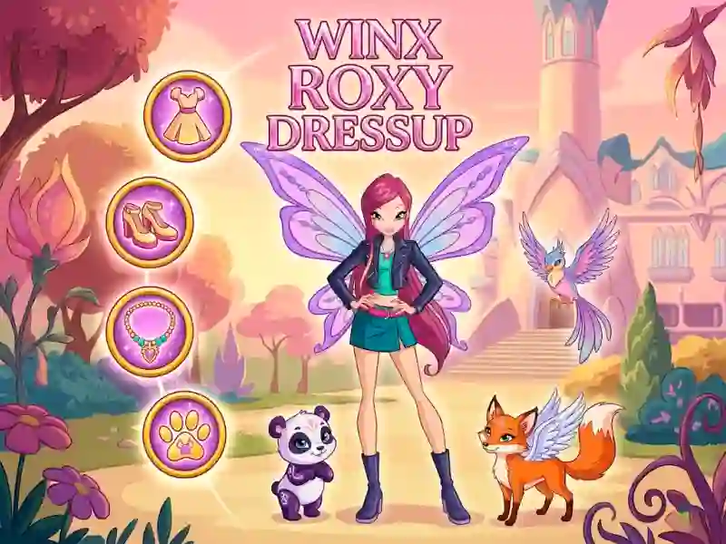 بازی Winx Roxy Dressup آنلاین