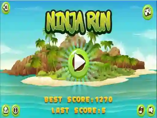 Ninja Run — free online game