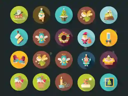 Count Holiday Cards — free online game