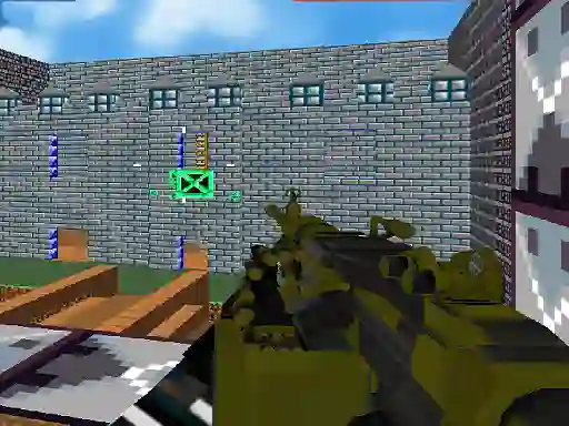 Blocky Combat Swat Fun 3D — free online game