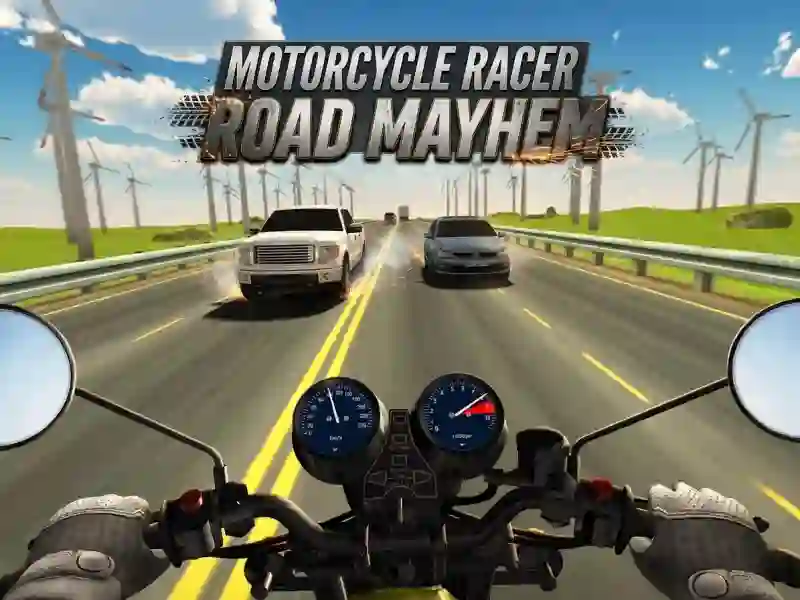 Mchezo Motorcycle Racer: Road Mayhem online