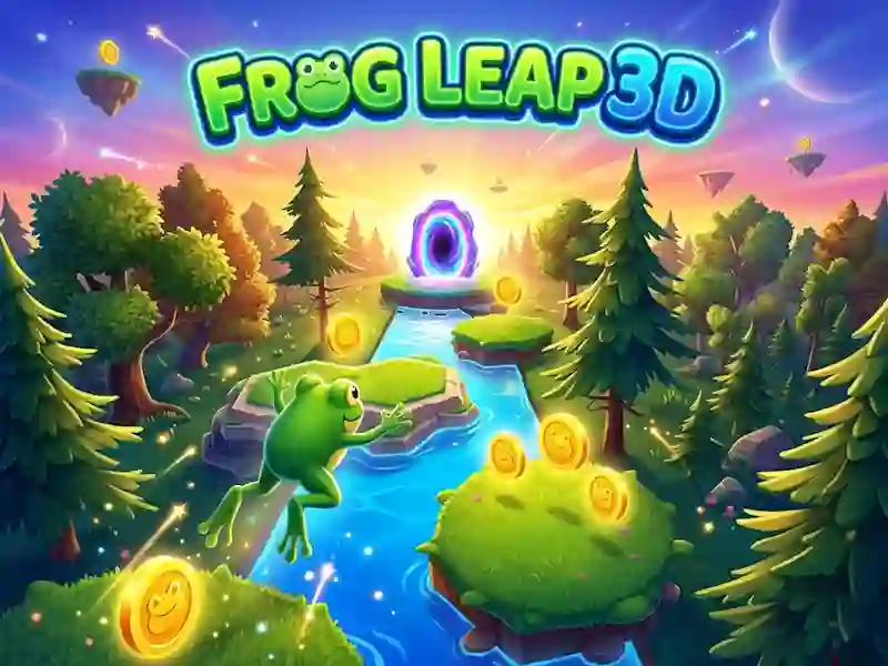 Xogo Frog Leap 3D en liña
