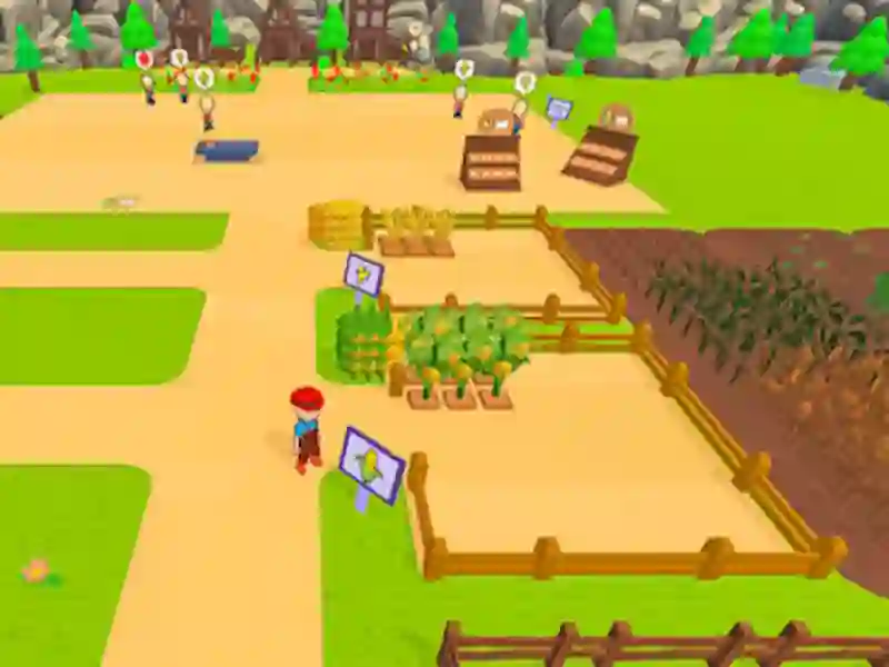 My Happy Farm Land Simulator — gratis online spil