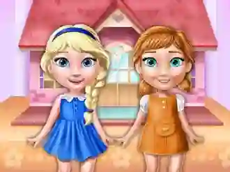 Hra Ellie And Annie Doll House online