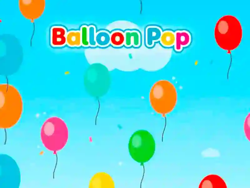 Balloon Pop — безкоштовна онлайн гра