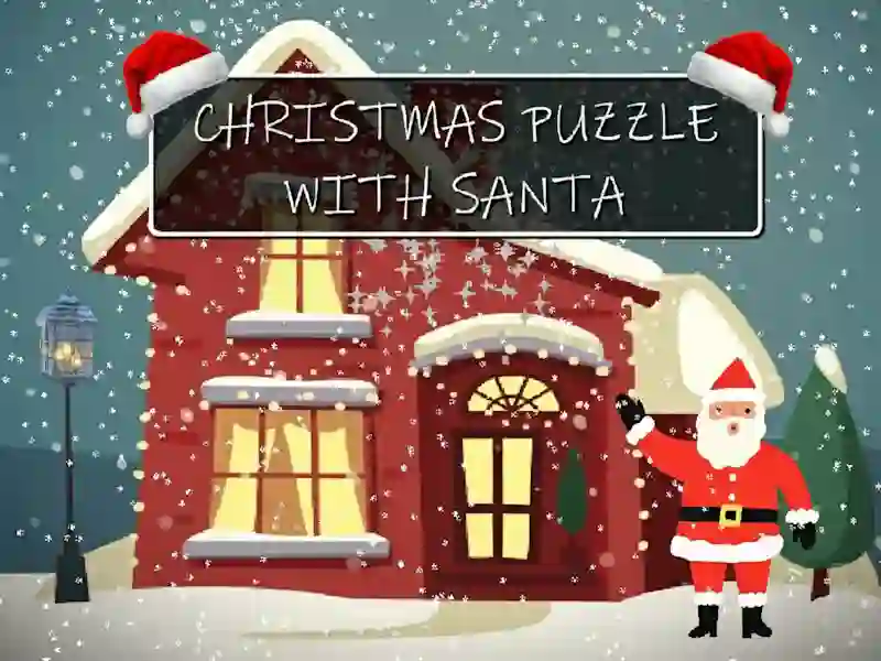 Christmas Puzzle With Santa — free online game