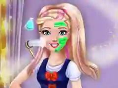 College Princess Spa Makeup — free online game