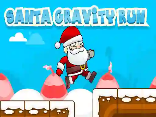 Santa Gravity Run — free online game