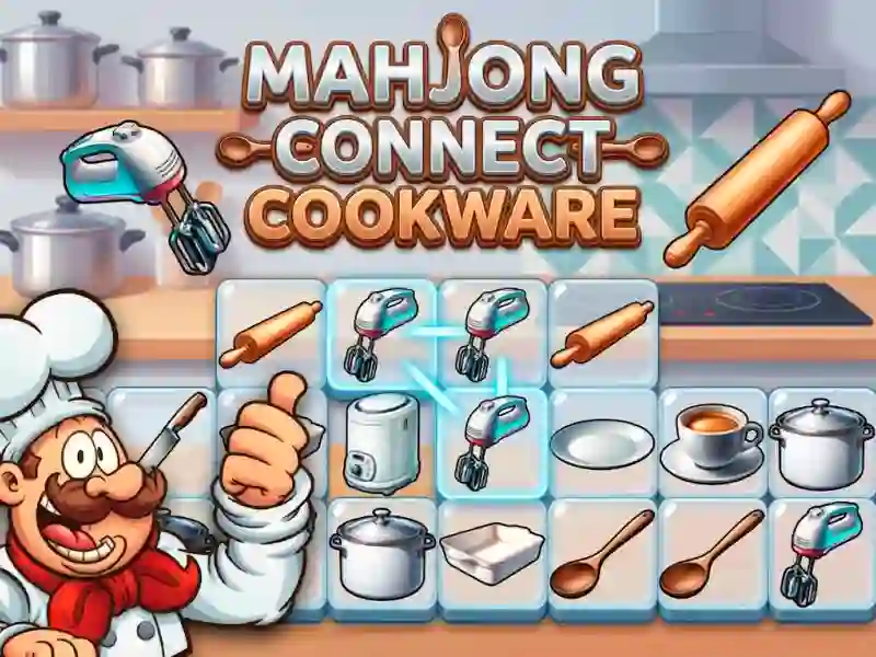 Mahjong Connect Cookware — free online game