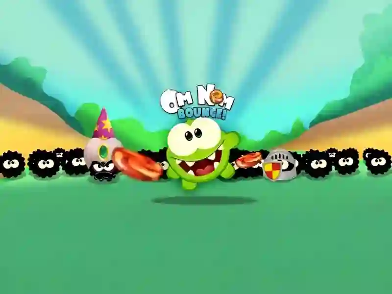 Om Nom Bounce — free online game