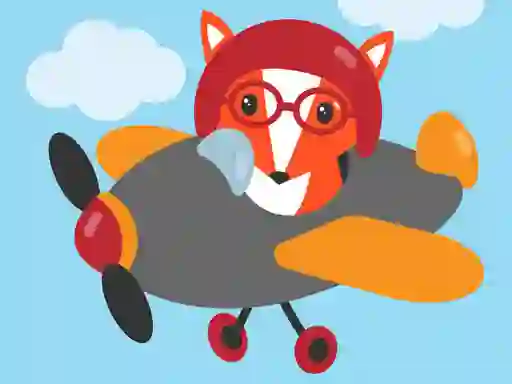 Cute Planes Coloring — free online game