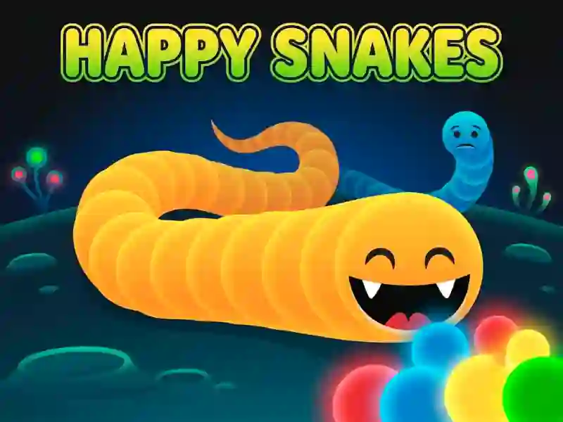 Jeu Happy Snakes en ligne