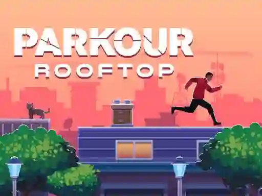 Cluiche Parkour Rooftop ar líne