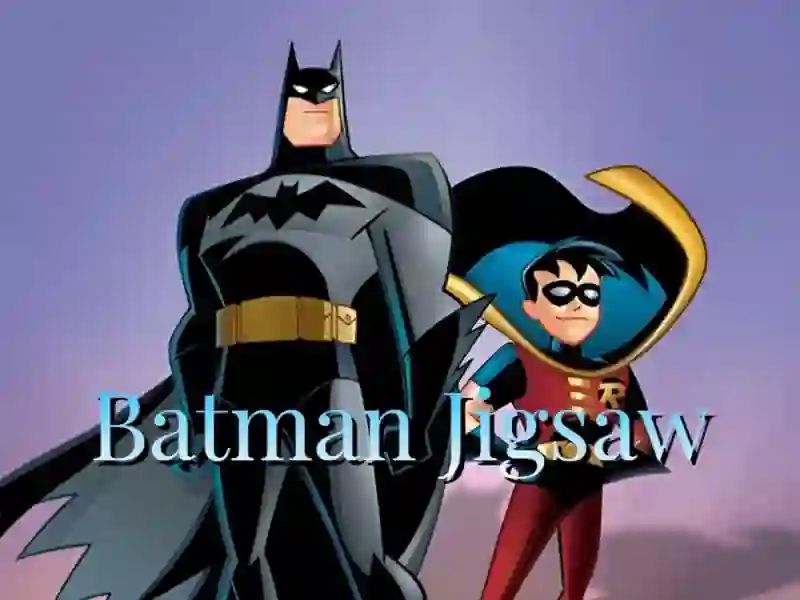 Cluiche Batman Jigsaw ar líne