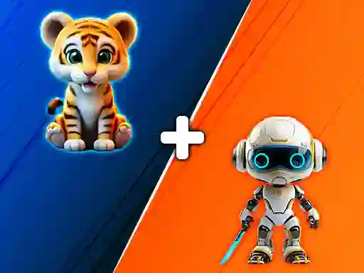 Animals Mix Up AI Hybrid — free online game
