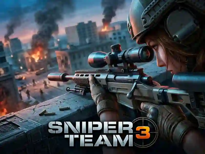 Gêm Sniper Team 3 ar-lein