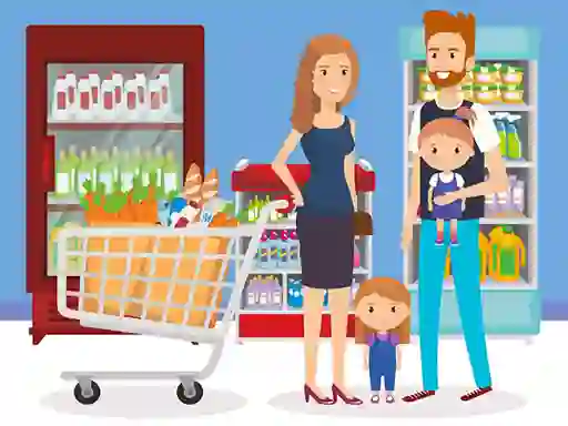 Happy Shopping Jigsaw — free online game