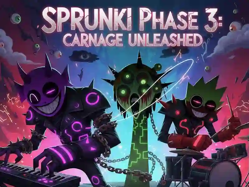 Sprunki Phase 3: The Carnage Continues — free online game