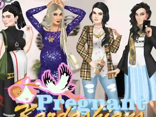 Pregnant Kardashians — free online game