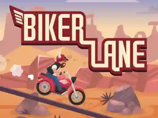 Biker Lane — free online game