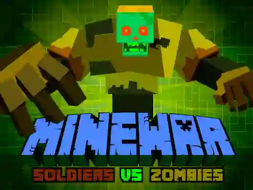Minewar Soldiers vs Zombies — free online game