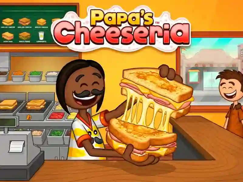 Logħba Papa's Cheeseria onlajn