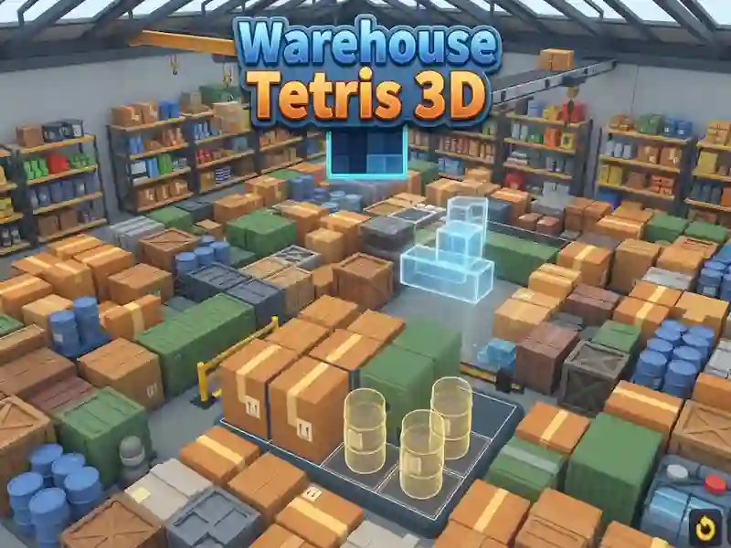 Warehouse Tetris 3D — gioco online gratis