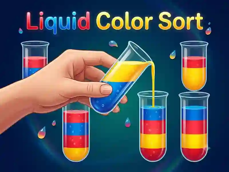 Liquid Color Sort — безкоштовна онлайн гра