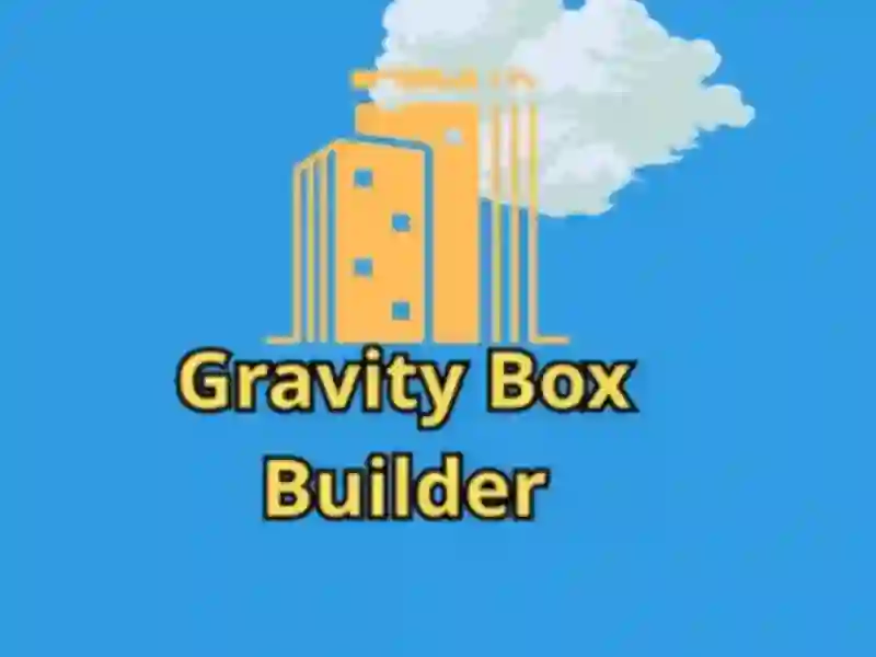 Gravity Box Builder — free online game