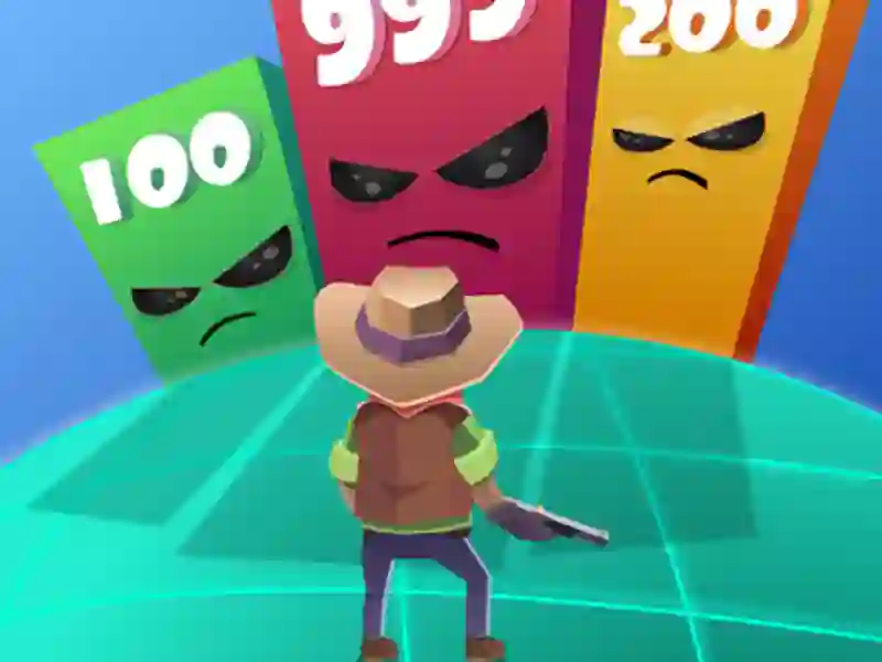 Shoot Block Rush 3D — free online game