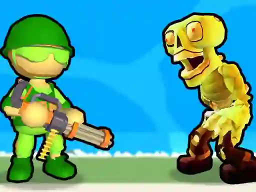 Destruction of Stickman Zombie — free online game