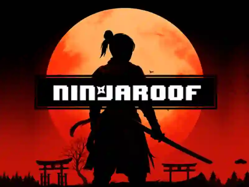 Гаме Ninja Roof онлајн