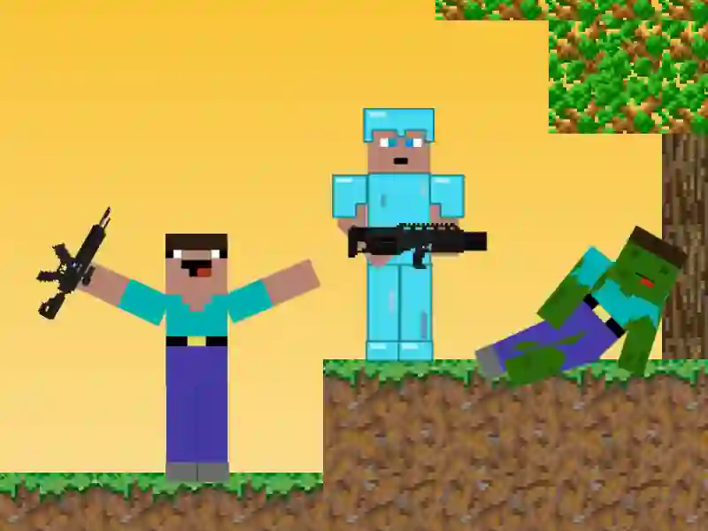 Noob vs Pro: Zombie Apocalypse — free online game