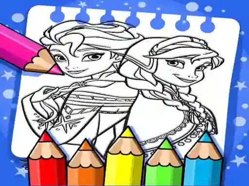 Frozen Coloring Book — free online game