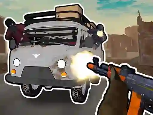 Road Chase. Shooter Realistic Guns — free online game