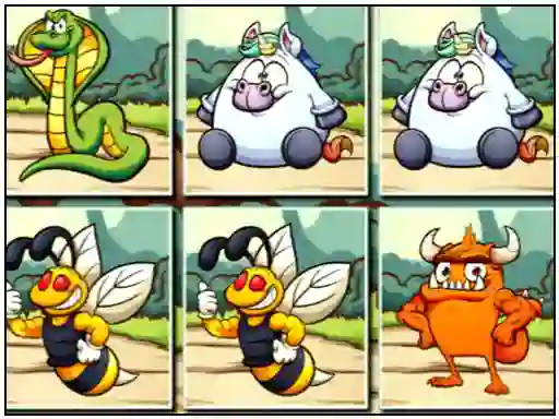 Animals Memo Match — free online game