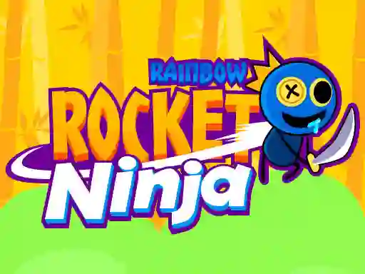 Rainbow Rocket Ninja — free online game