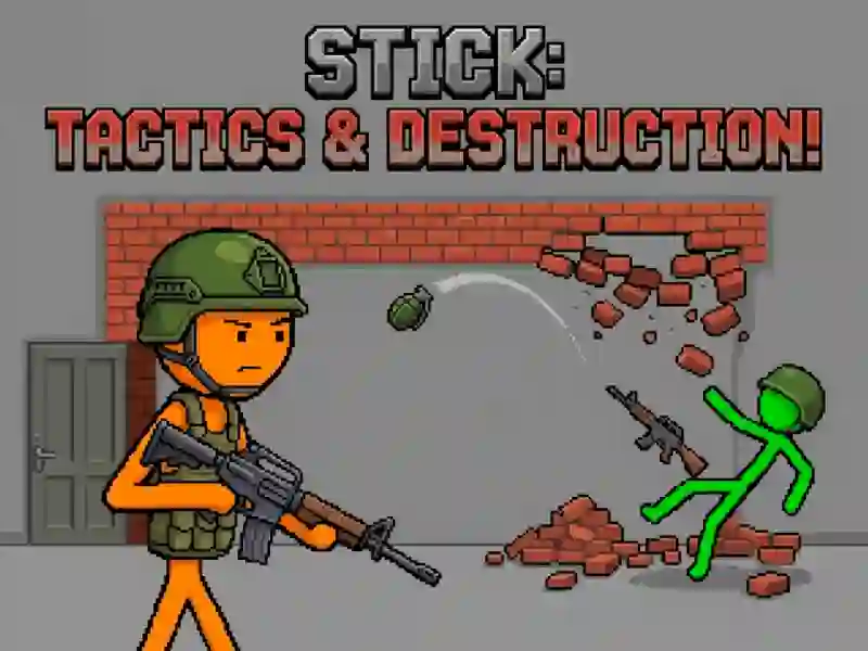 Gioco Stick: Tactics & Destruction in linea