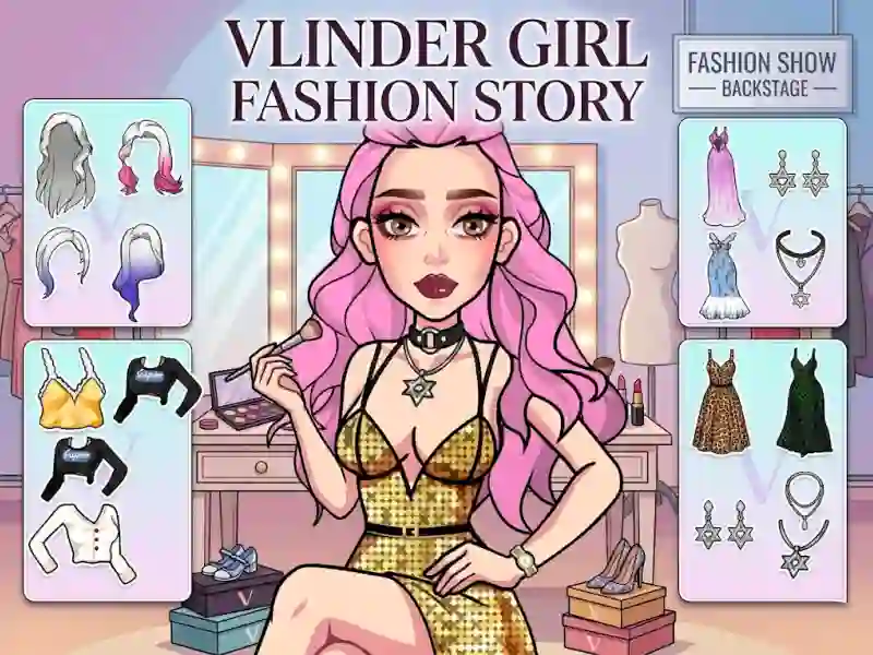 Trò chơi Vlinder Girl Fashion Story trực tuyến