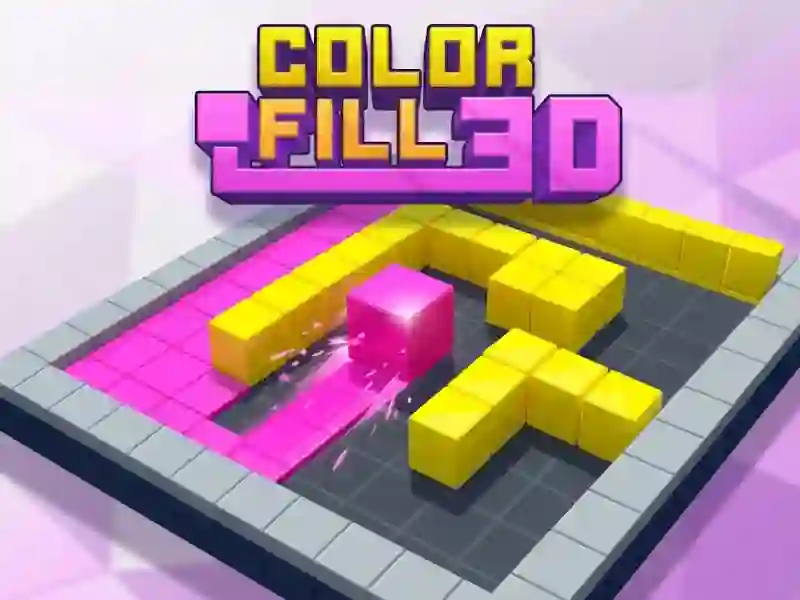 Color Fill 3D — бесплатна онлајн игра