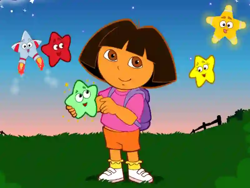 Dora The explorer Dora's Star Catching – tasuta veebimäng