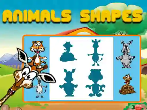 Animals Shapes — free online game